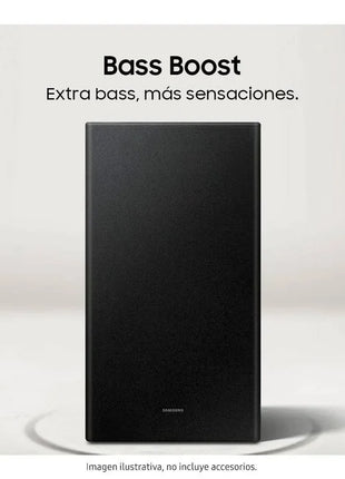 Barra de Sonido Samsung HW-C450 – 2.1 Canales, 300W y Graves Poderosos con Subwoofer