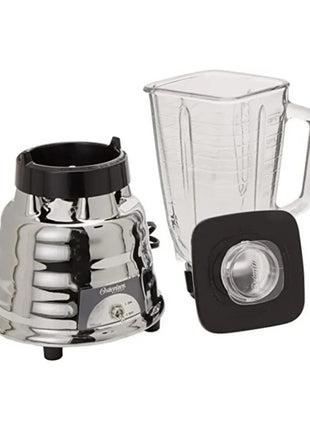 Licuadora Oster 450-10 – Cromada con Vaso de Vidrio y 1 Velocidad