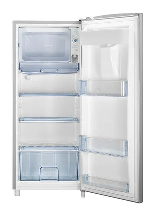 Refrigerador Hisense RR63D6WGX – 7 Pies, 1 Puerta con Despachador de Agua, Color Silver