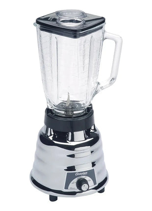 Licuadora Oster 450-20 – Cromada con Vaso de Vidrio y 2 Velocidades