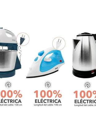 Combo Básico RCA RC-BS – Plancha, Batidora y Tetera Eléctrica