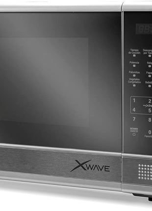 🍽️ Microondas X Wave MWD031E | 0.9 Pies³ | 900 W de Potencia | 10 Niveles | Panel Digital | Color Negro | Compacto y Elegante