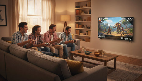 SmartTV TCL 50″ 50S454 – 4K UHD, Google TV y Conectividad Completa para tu Entretenimiento