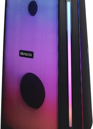 Bocina Bluetooth Aiwa AWPOK400LD – 50W, TWS, Radio FM y Sonido Potente en Todo Momento