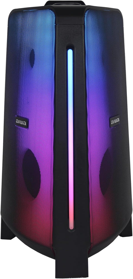 Bocina Bluetooth Aiwa AWPOK400LD – 50W, TWS, Radio FM y Sonido Potente en Todo Momento