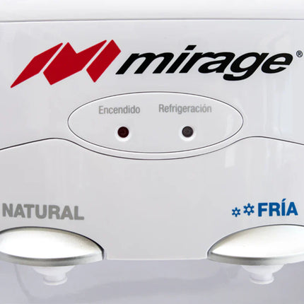 Dispensador de Agua Mirage DISX05 MDT10BB Table Top | Blanco con Gris | 3 Temperaturas | Compacto | 127 V~ | Ideal para Escritorio o Cocina