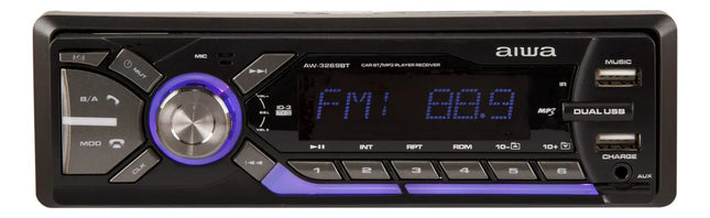Autoestéreo Aiwa AW-3269BT – Conectividad Total, Control por Voz y Sonido Potente