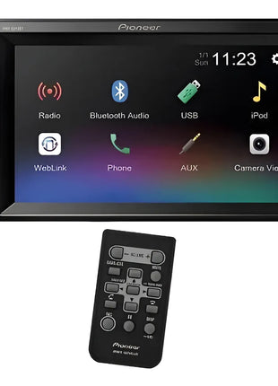 Pioneer DMH-A245BT – Pantalla 6.2”, Android/iPhone, Bluetooth y Control Total al Conducir