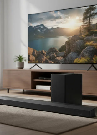 Barra de Sonido Samsung HW-B650D – 3.1 Canales, Subwoofer Incluido y Sonido Cinematográfico