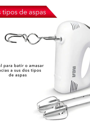 Batidora de Mano RCA RC-094 – 5 Velocidades, Potente, Ligera y Fácil de Usar
