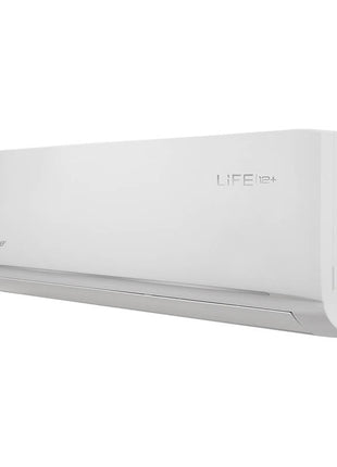 Mini split, ON/OFF,  LIFE12 plus, Blanco, Solo Frío, 1.5 Ton, 18000 BTU, 220 V, R410a, 12 SEER series