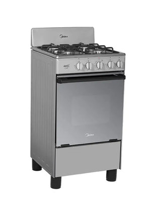 Estufa Midea MGS20FS1BAABG 20” – Cubierta de Acero Inoxidable Color Silver