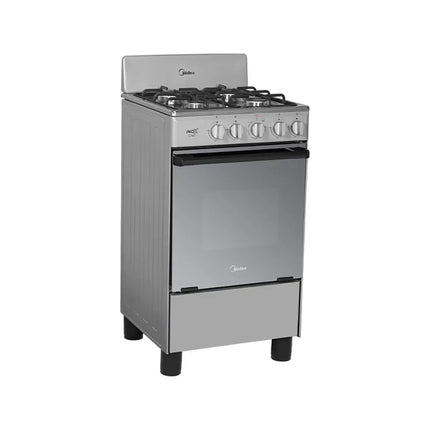 Estufa Midea MGS20FS1BAABG 20” – Cubierta de Acero Inoxidable Color Silver
