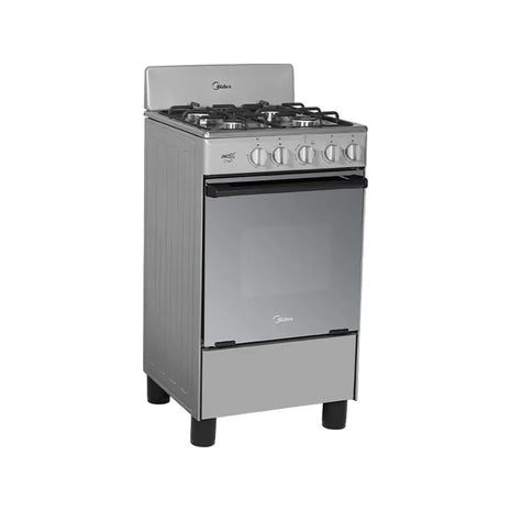 Estufa Midea MGS20FS1BAABG 20” – Cubierta de Acero Inoxidable Color Silver