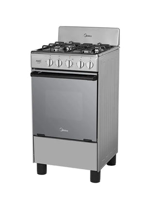 Estufa Midea MGS20FS1BAABG 20” – Cubierta de Acero Inoxidable Color Silver