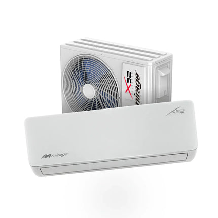 Mini split  Inverter X32, 17.4 seer, R32 bajo impacto ambiental, Con Calefacción, 12000 BTU, 110 V, color blanco