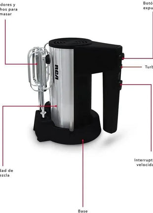 Combo Dulce RCA – Crepera RC-603 + Mini Waflera RC-88 + Batidora RC-68