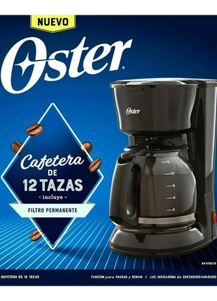Cafetera Oster BVSTDC12-013 Negra – 12 Tazas