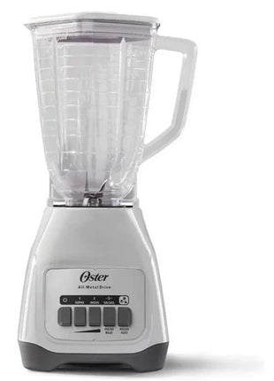 Licuadora Oster BLSTKAP-WPB-013 Kalimán – 2 Velocidades, 400W, Color Blanco con Vaso de Plástico