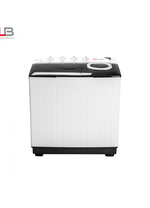 Lavadora Semiautomática Mirage LMS016M | 16 kg | Doble Tina | Ahorro de Agua y Energía | Color Blanco con Tapa Transparente