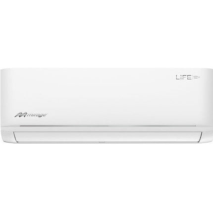 Mini split, ON/OFF,  LIFE12 plus, Blanco, Solo Frío, 1TON, 12000 BTU, 220 V, R410a, 12 SEER series
